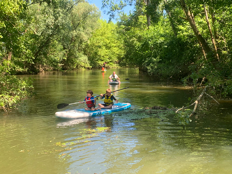 Location de paddles à Mâcon - Locaconcept by Bateau Concept